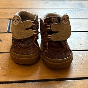 Vans SK8-Mid Sloth Reissue V Toddler Trainers Baby Shoes Size 5